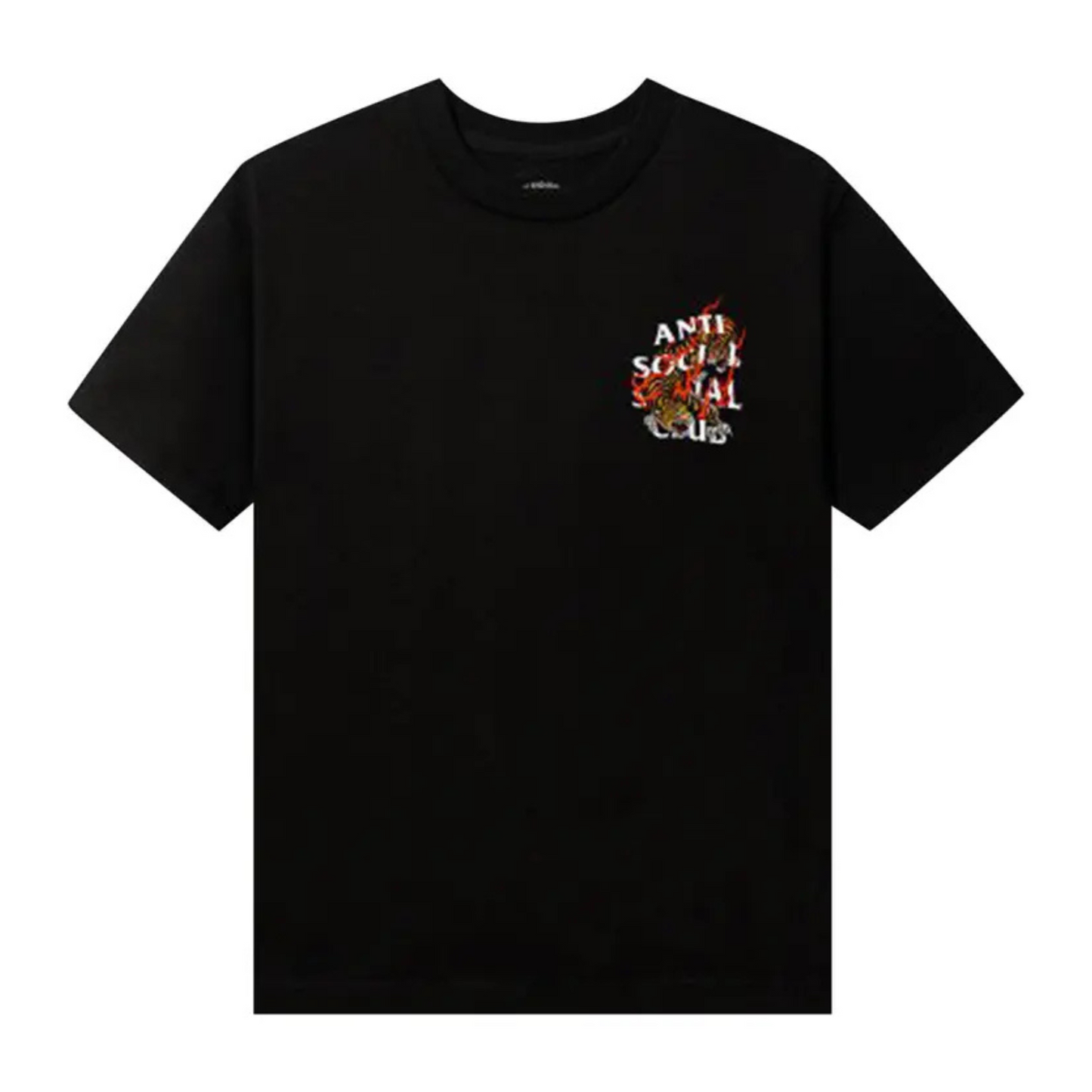 Anti Social Social Club Tiger Blood Black Tee