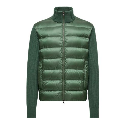 Moncler Tricot Cardigan Green