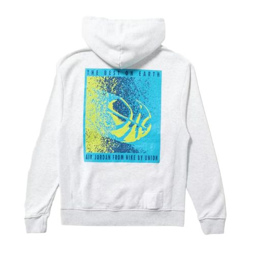 Jordan x Union Hoodie Birch Grey