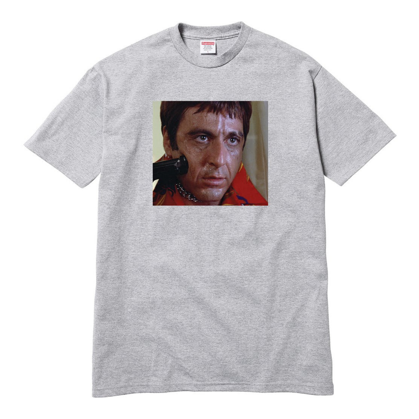 Supreme Scarface Shower Tee Grey (Pre Owned)