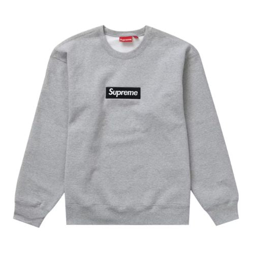 Supreme Box Logo Crewneck FW22 Grey