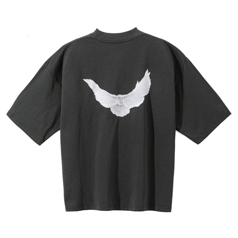 Yeezy Gap Engineered by Balenciaga Dove 3/4 Sleeve Tee Black