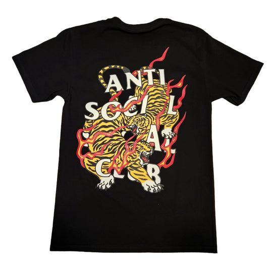 Anti Social Social Club Tiger Blood Black Tee